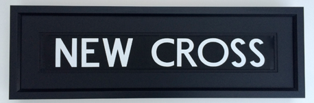 Original Vintage London Underground Tube signs available